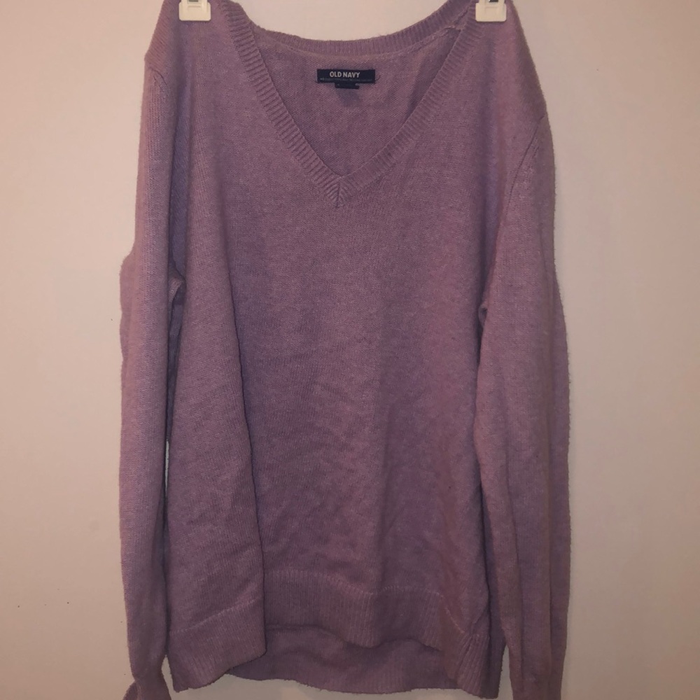Purple sweater